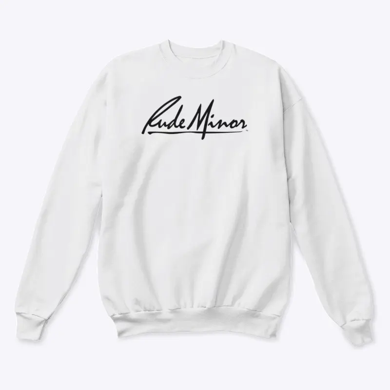 Classic Crewneck Sweatshirt - Black Logo