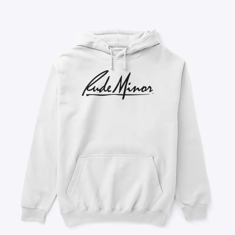 Classic Pullover Hoodie - Black Logo